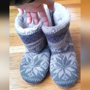 Muk Luks Ankle Slipper Booties | Sz. 7-8
